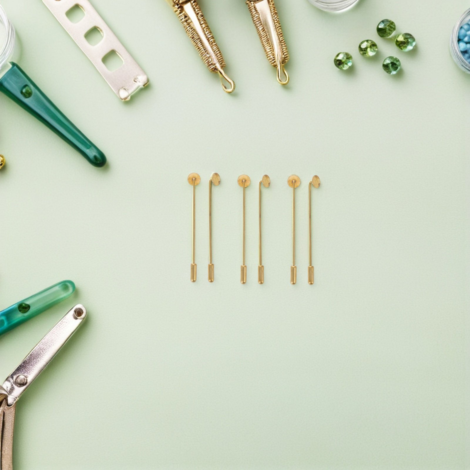 Jewelry Making Tray - 50 Set di Base per Spille