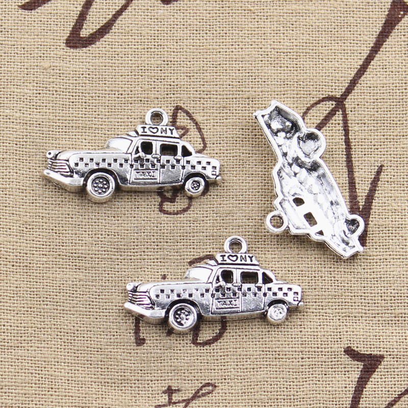 Jewelry Making New York - 8 ciondoli a forma di taxi