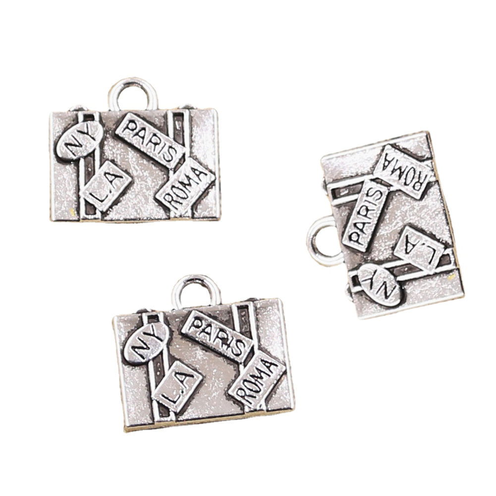 Jewelry Making New York - 10 pz Charms borse da viaggio