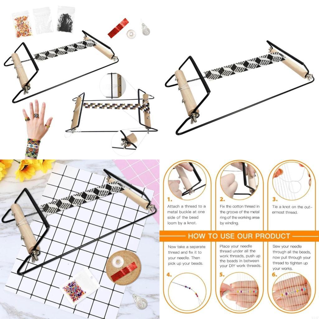 Jewelry Making For Beginners - 91AF Macchina per tessere con telaio