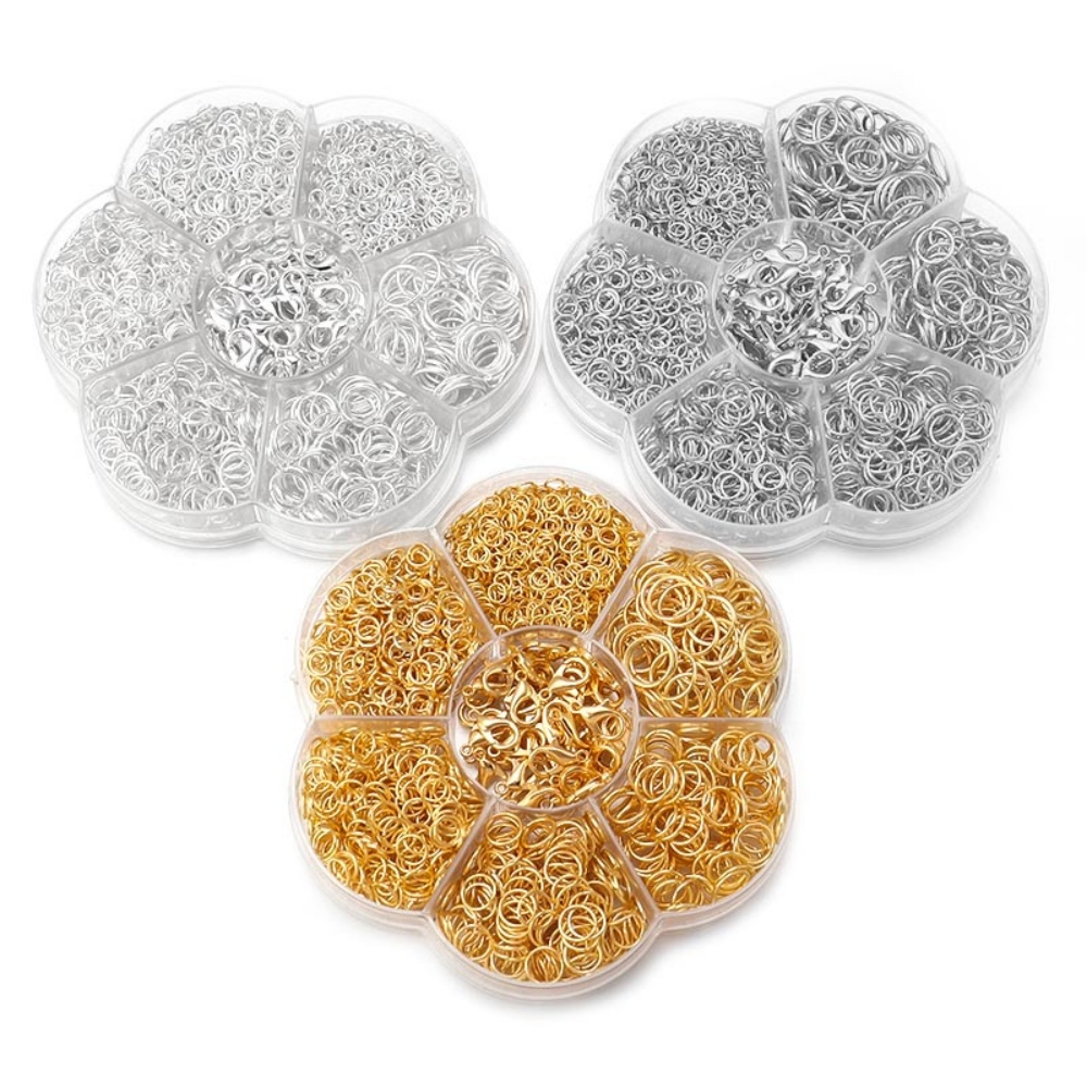 Jewelry Making For Beginners - 1 Scatola di Anelli Aperti per