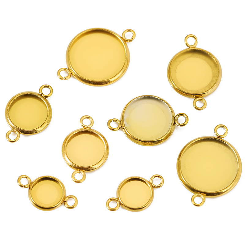 Jewelry Making Tray - 20 Pezzi Base per Ciondoli e
