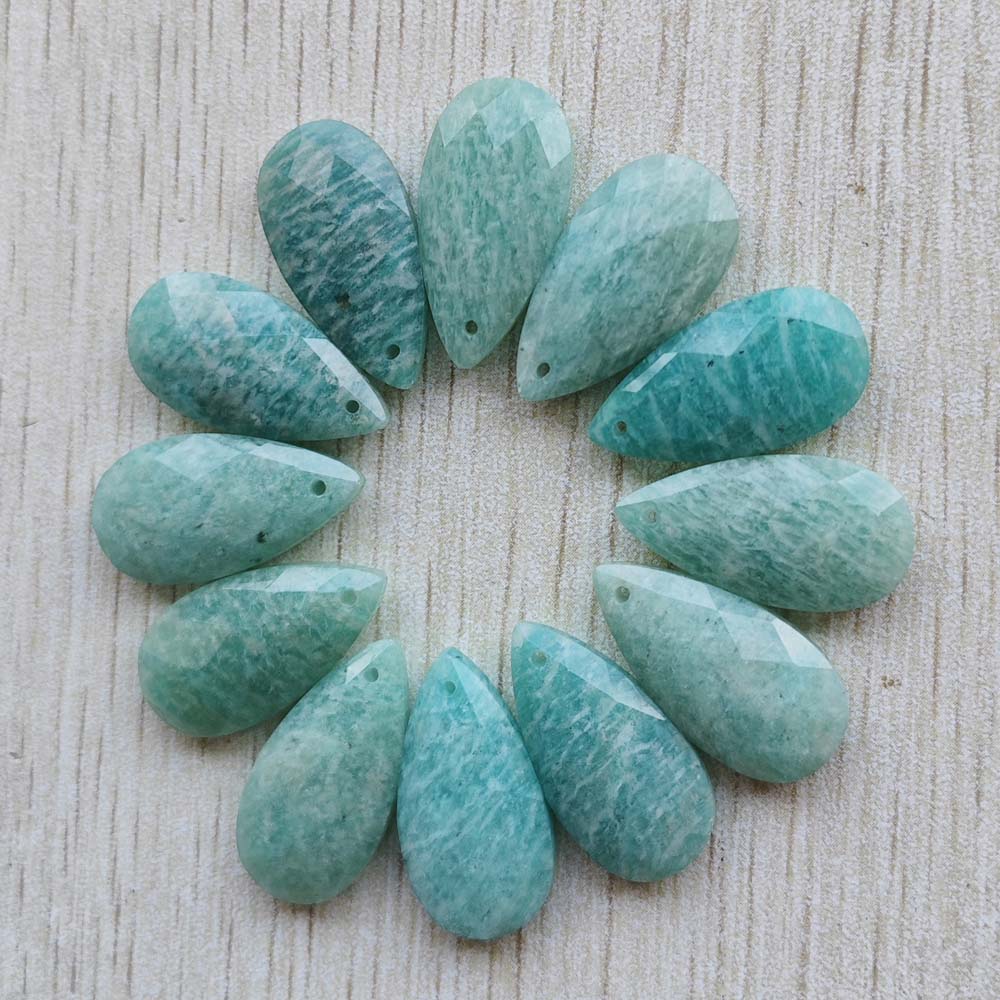Jewelry Making Amazon - Bellissimi pendenti sfaccettati a goccia d'acqua