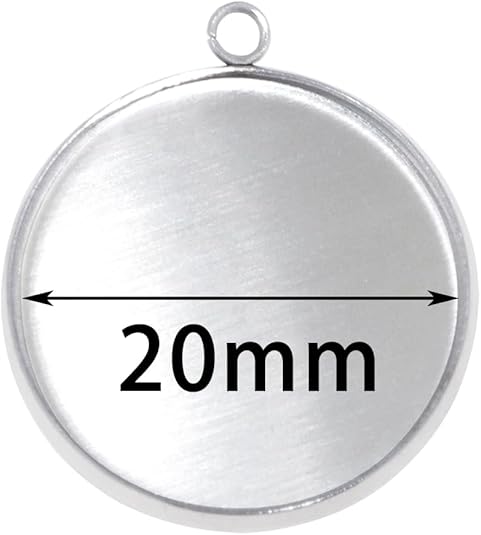 20 Pezzi Vassoi Pendenti con L - Pendant Blank Bezel recensione e prezzo