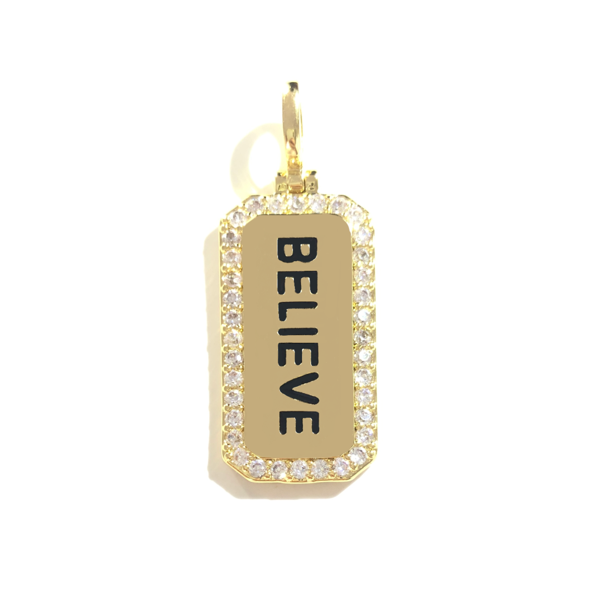 5 pz BELIEVE Parola Tag Fascin - Jewelry Making Quotes recensione e prezzo