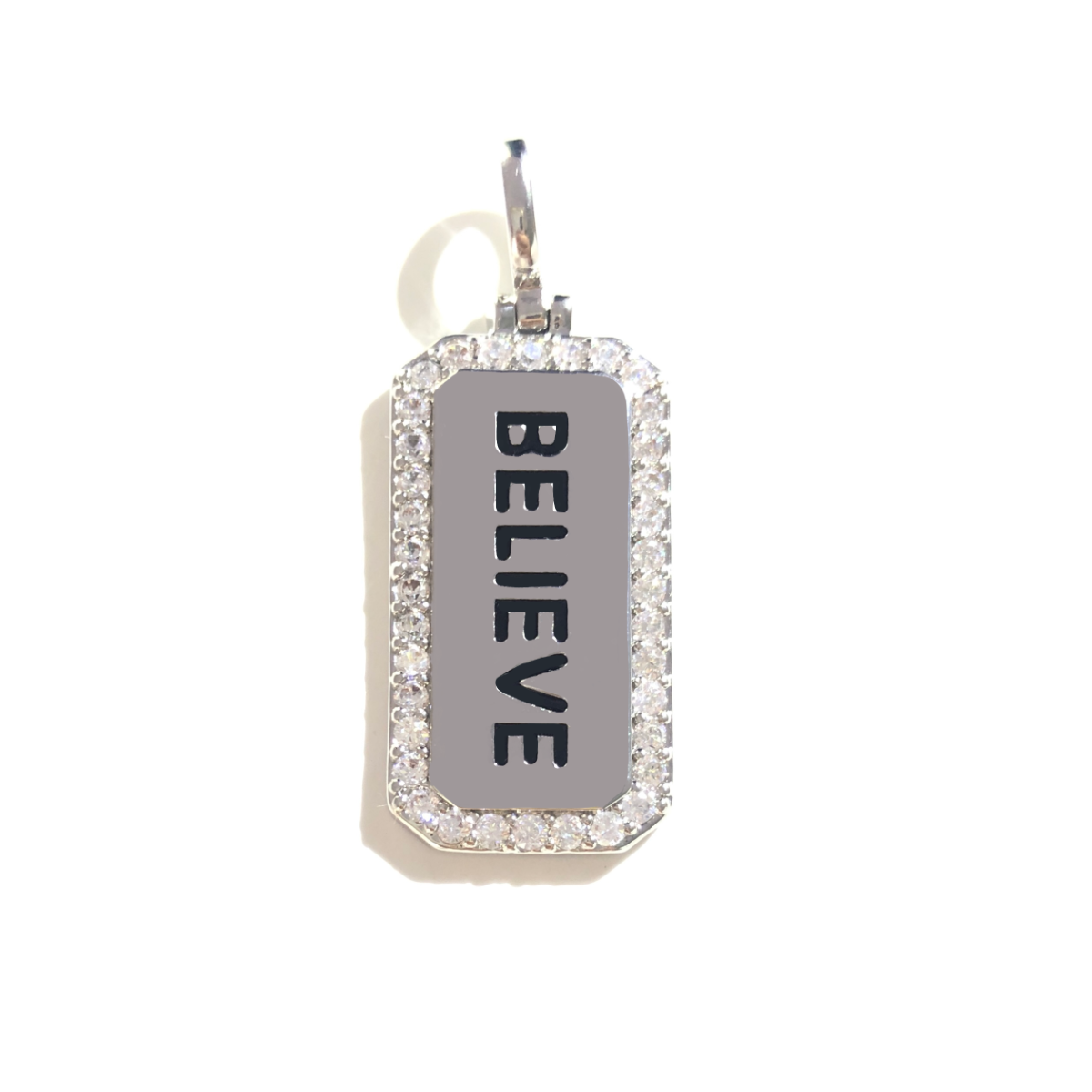 5 pz BELIEVE Parola Tag Fascin - Jewelry Making Quotes recensione e prezzo