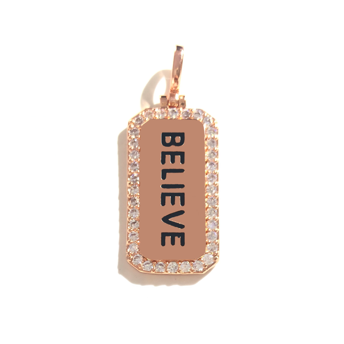5 pz BELIEVE Parola Tag Fascin - Jewelry Making Quotes recensione e prezzo
