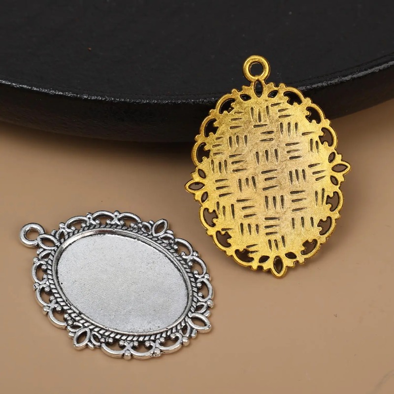 Base per Ciondoli Vintage Oval - Pendant Blank Bezel recensione e prezzo