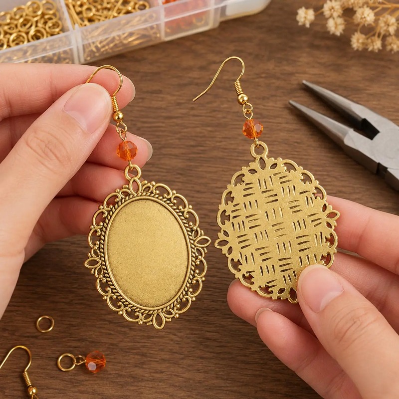 Base per Ciondoli Vintage Oval - Pendant Blank Bezel recensione e prezzo