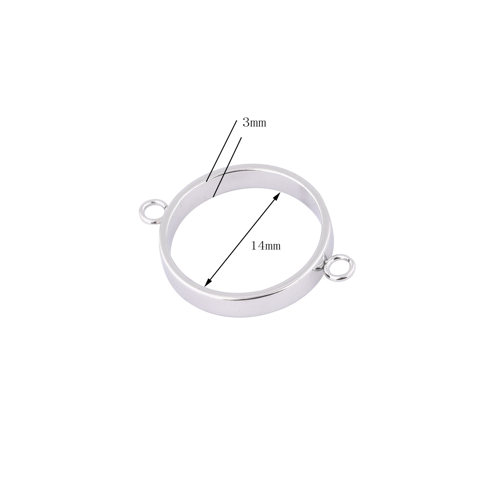 10 pz Acciaio Inossidabile 14m - Pendant Blank Bezel recensione e prezzo
