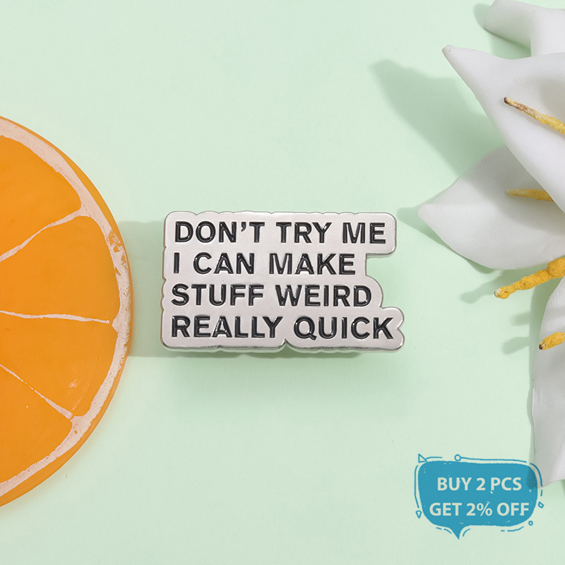 Posso fare cose strane spilla  - Jewelry Making Quotes recensione e prezzo