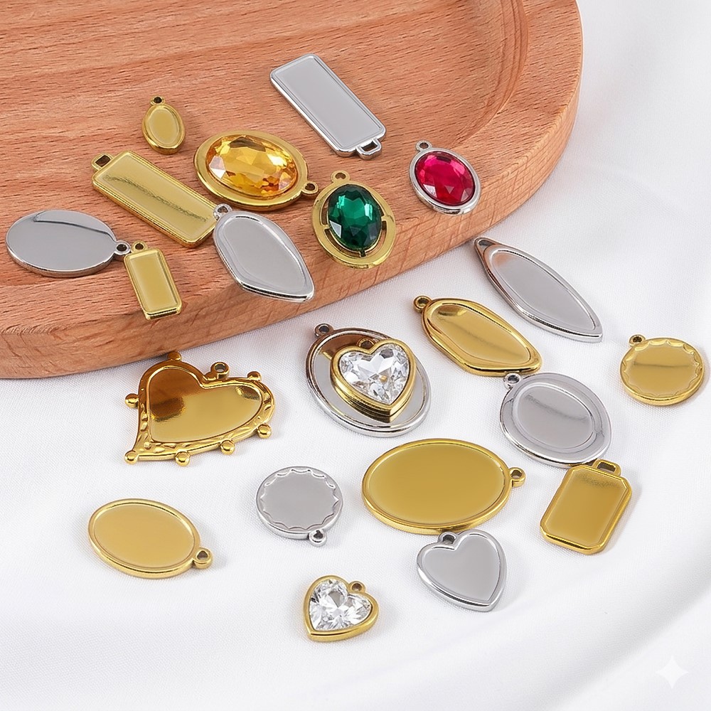 5 pz. o 1 pz. Base per ciondol - Pendant Blank Bezel recensione e prezzo