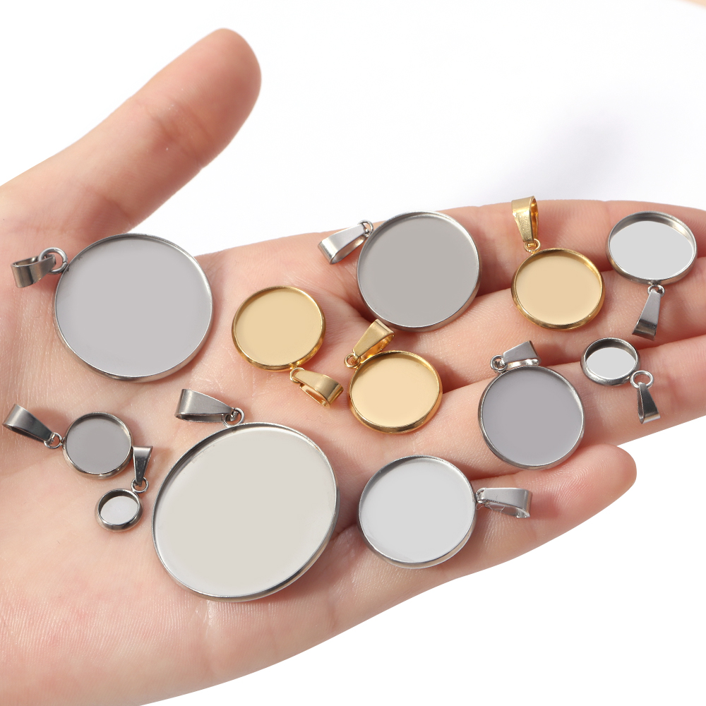 5-10 Pezzi Base per Cabochon i - Jewelry Making Tray recensione e prezzo