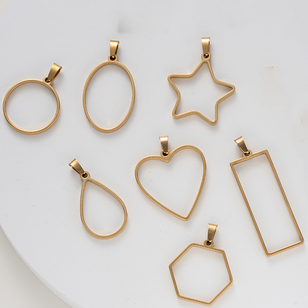 5 pezzi in acciaio inossidabil - Pendant Blank Bezel recensione e prezzo