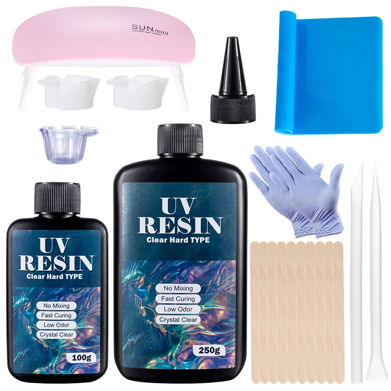 Kit di colla dura in resina UV - Jewelry Making Tool Kit recensione e prezzo