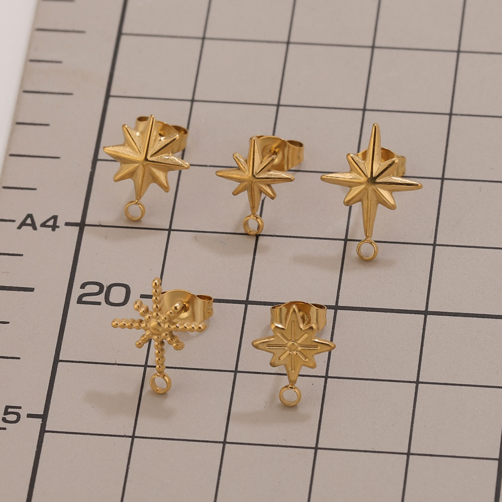 6 pz. Orecchini a Stella in Ac - Jewelry Making Tool Kit recensione e prezzo