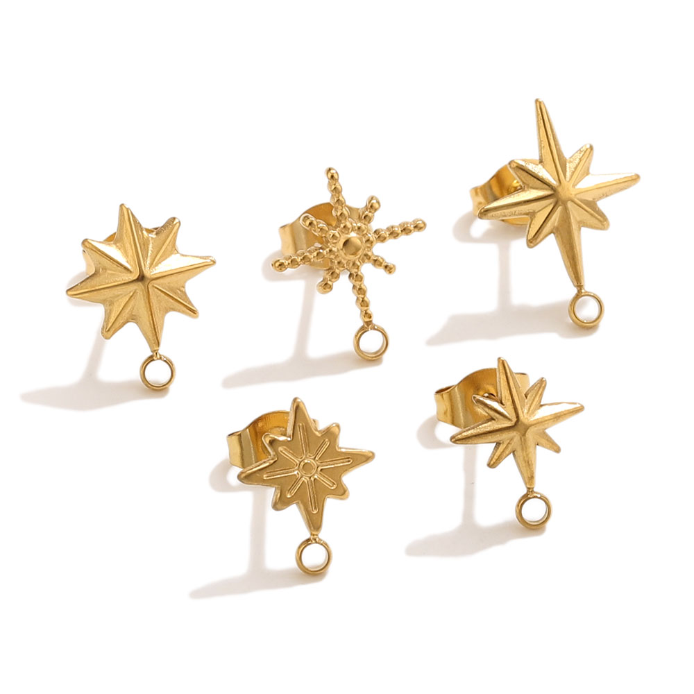 6 pz. Orecchini a Stella in Ac - Jewelry Making Tool Kit recensione e prezzo