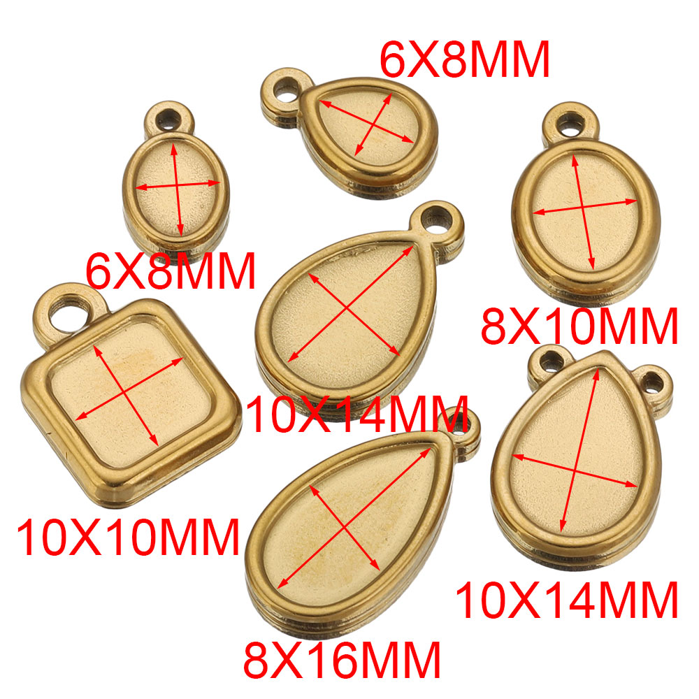 5 Pezzi Base per Ciondoli in A - Pendant Blank Bezel recensione e prezzo