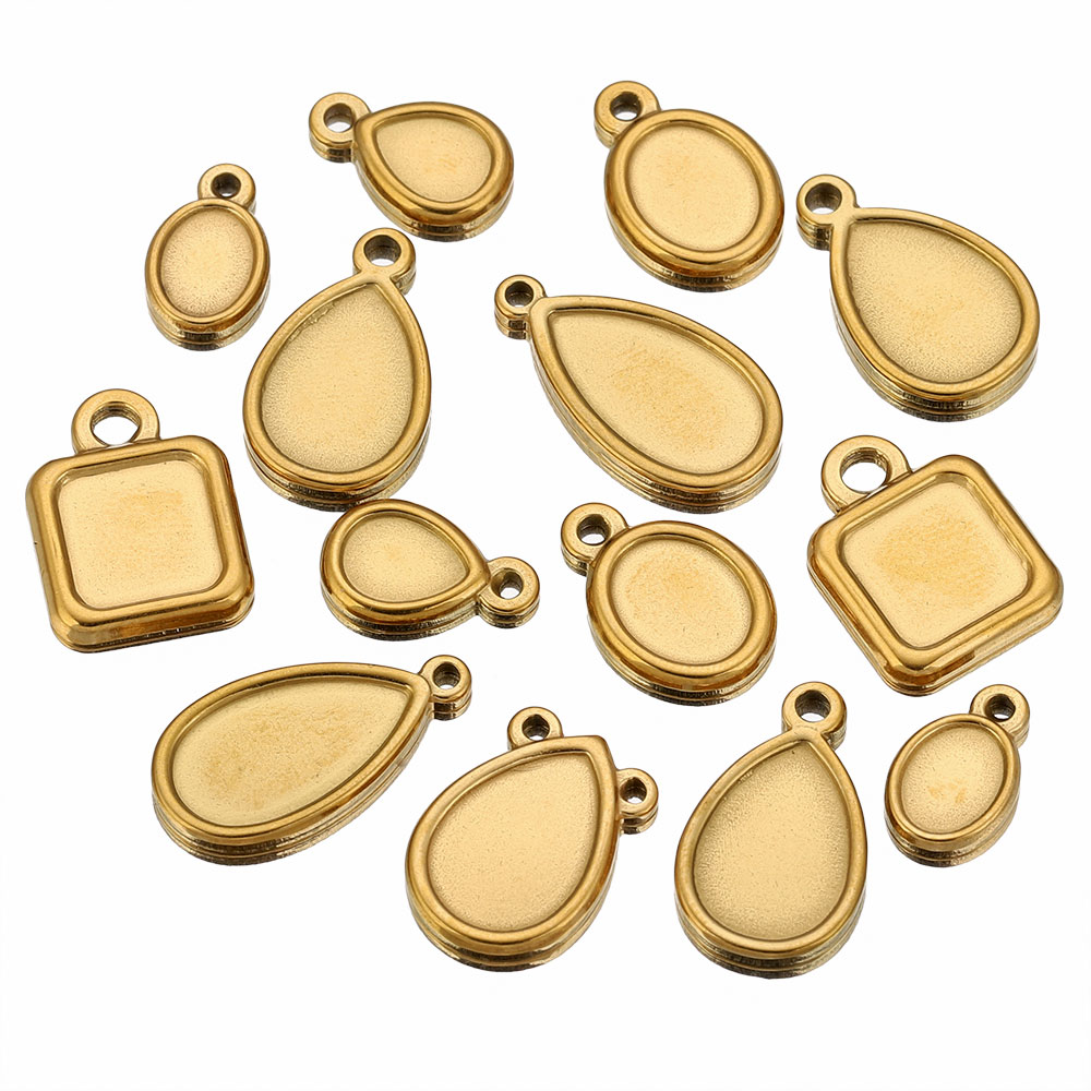 5 Pezzi Base per Ciondoli in A - Pendant Blank Bezel recensione e prezzo
