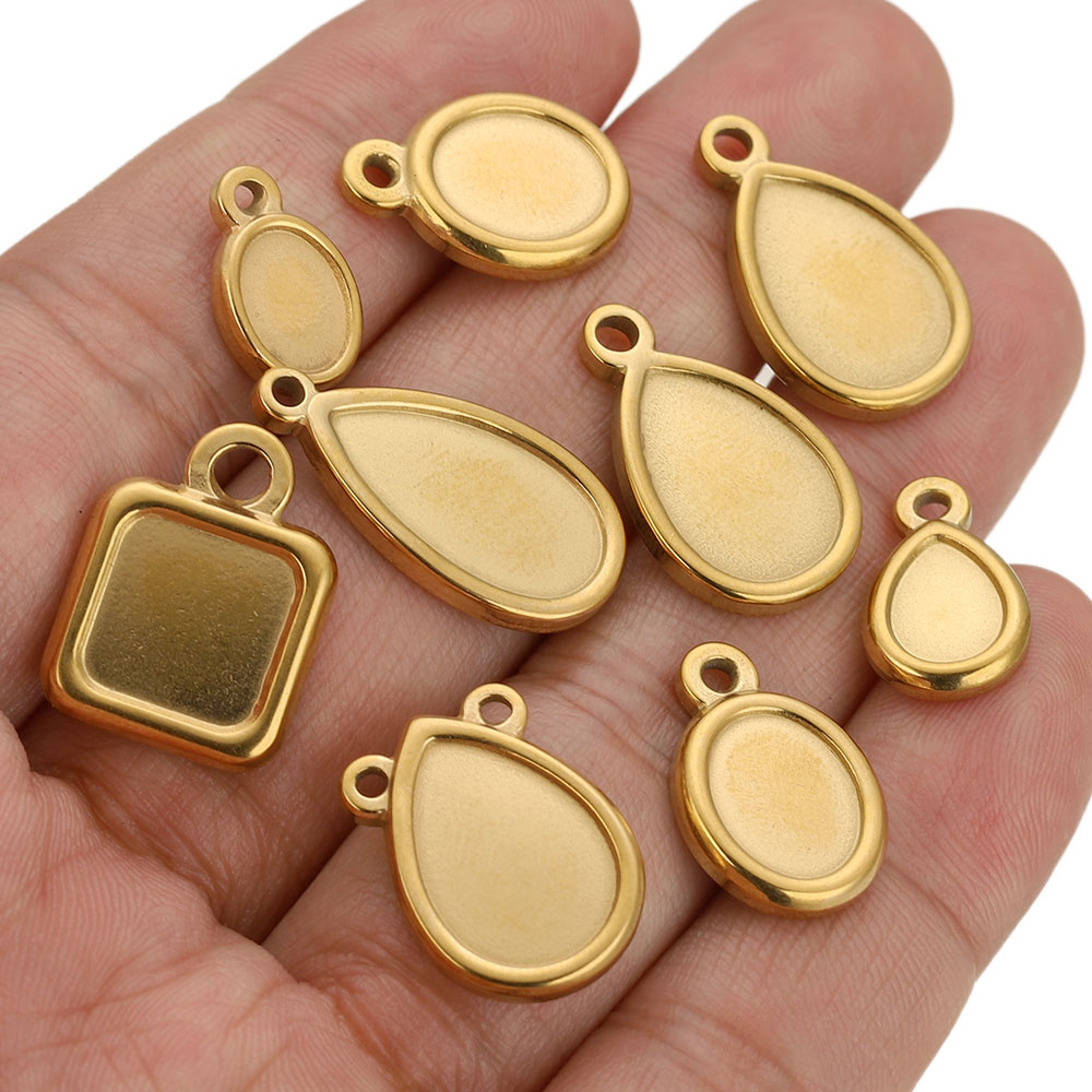 5 Pezzi Base per Ciondoli in A - Pendant Blank Bezel recensione e prezzo