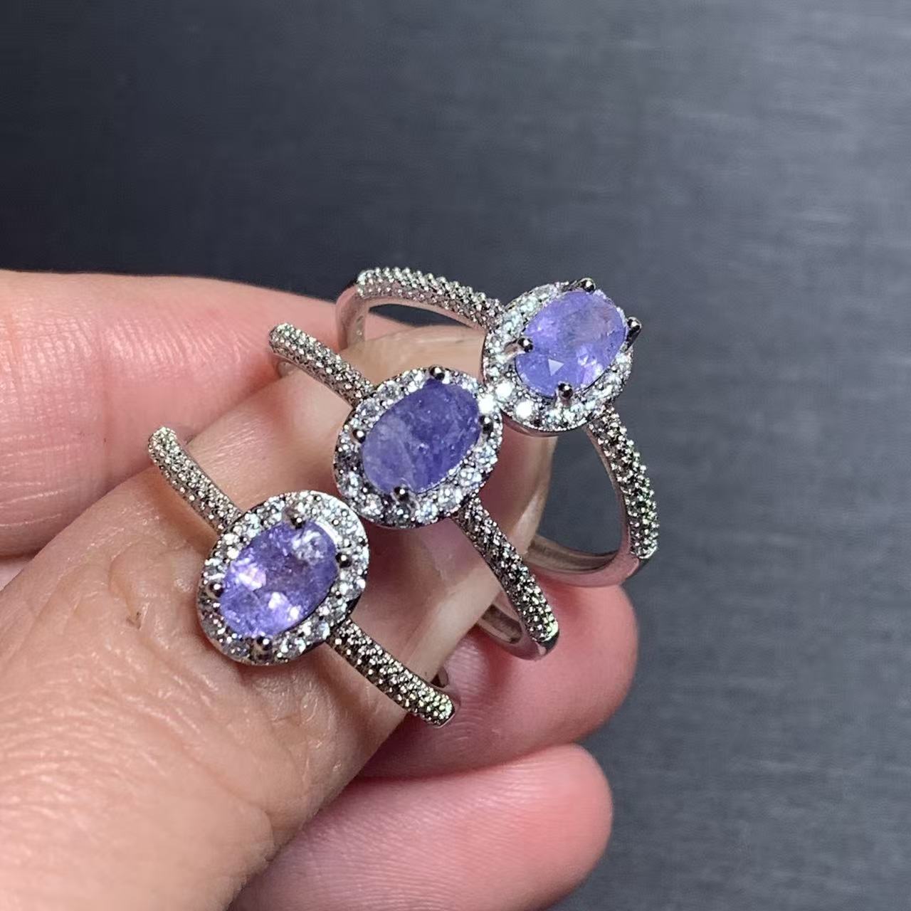 Anello in Tanzanite Naturale R - Ring Blank Adjustable recensione e prezzo