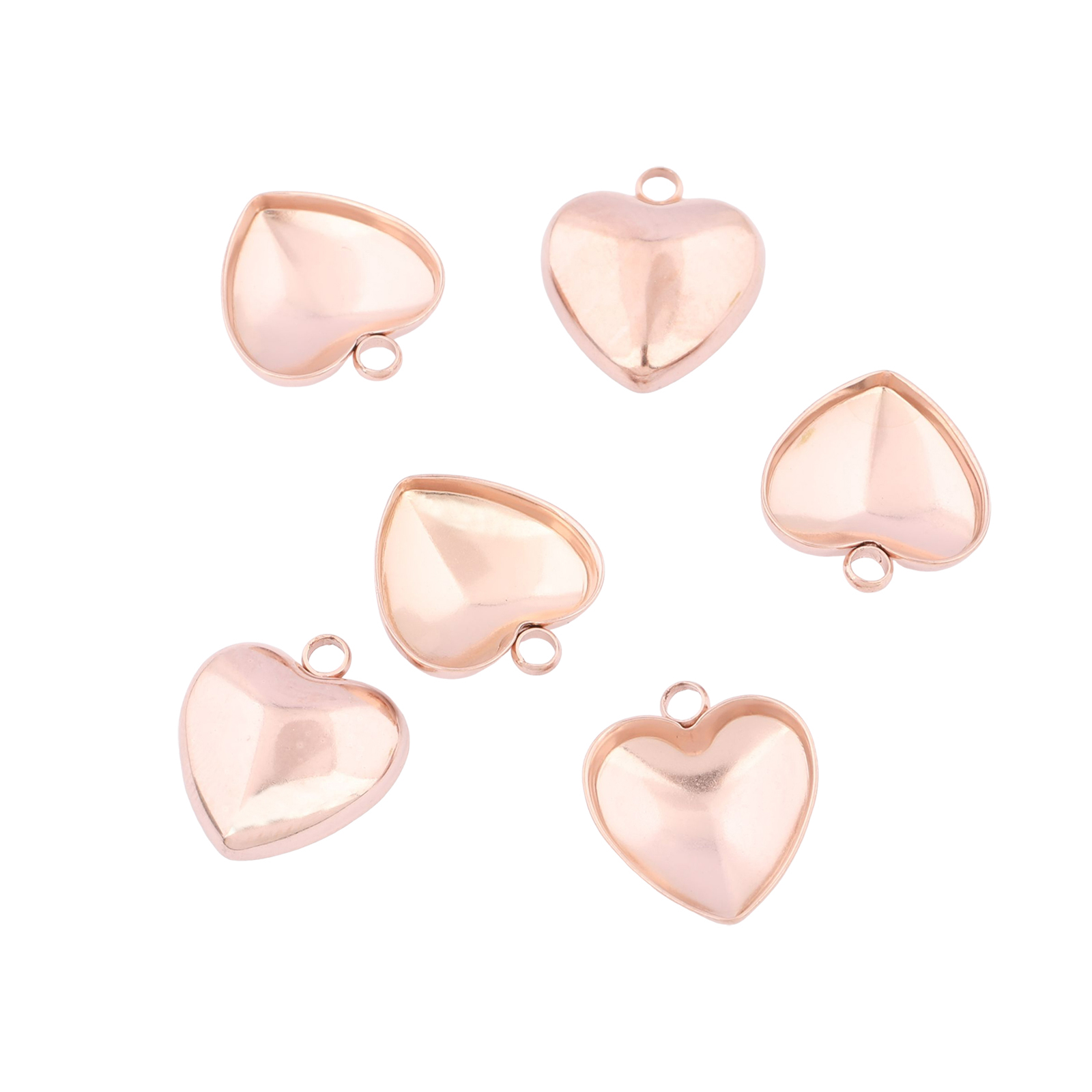 20 Pezzi di Montature a Cuore  - Pendant Blank Bezel recensione e prezzo