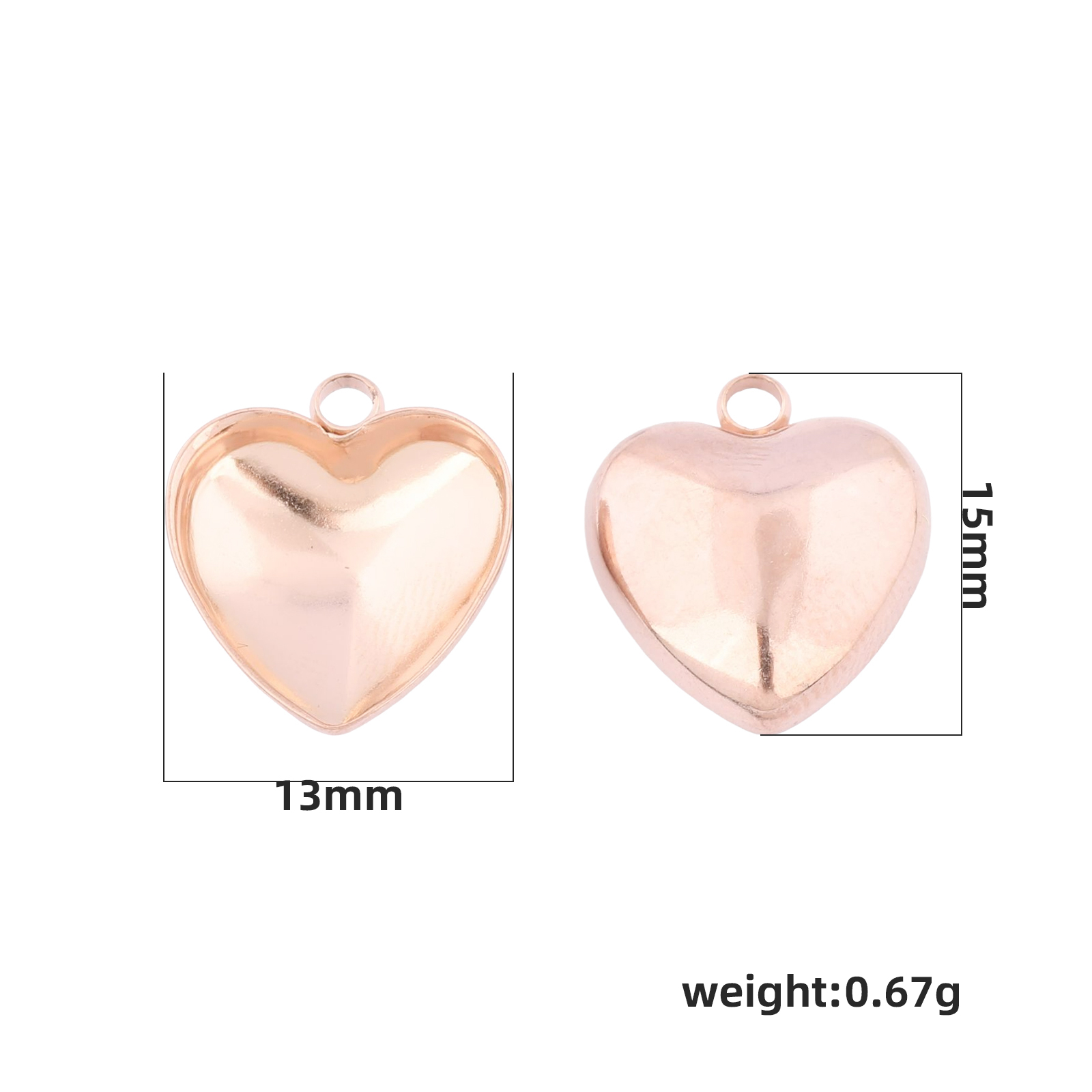 20 Pezzi di Montature a Cuore  - Pendant Blank Bezel recensione e prezzo