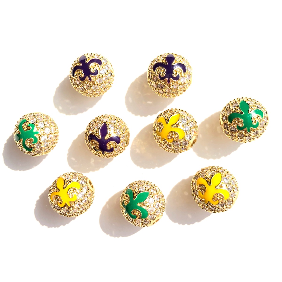9 pz. Perline distanziatrici s - Jewelry Making New Orleans recensione e prezzo