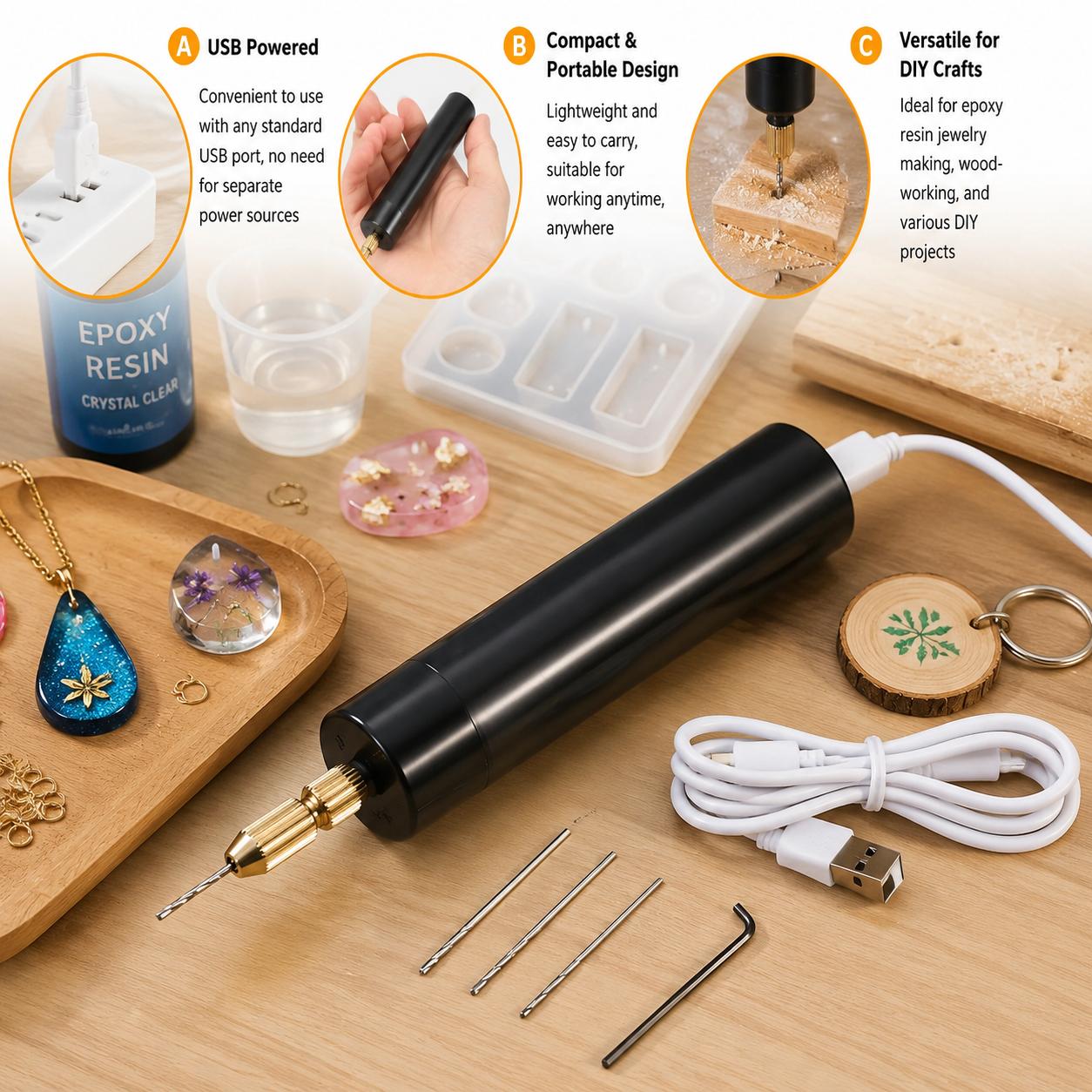 Mini Trapano Elettrico Portati - Jewelry Making Rotary Tool recensione e prezzo