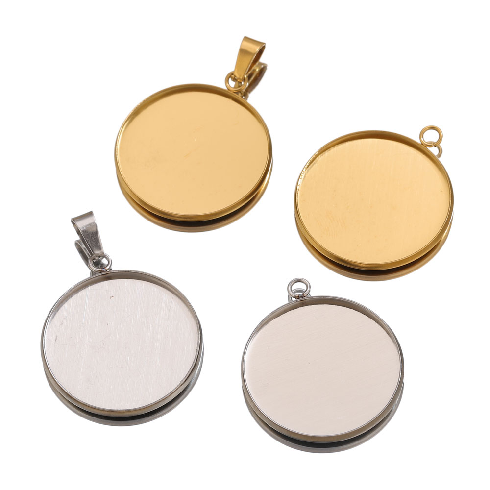 10 pz Pendenti In Oro In Accia - Jewelry Making Tray recensione e prezzo