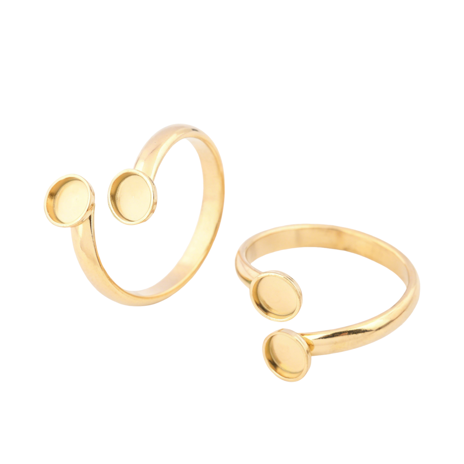 10 pezzi di anelli regolabili  - Ring Blank Adjustable recensione e prezzo