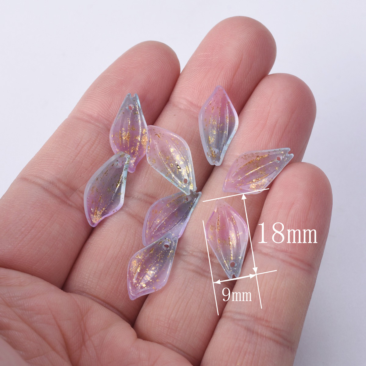10 pz Forma di Petalo di Fiore - Jewelry Making Qc recensione e prezzo