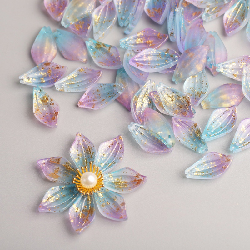 10 pz Forma di Petalo di Fiore - Jewelry Making Qc recensione e prezzo