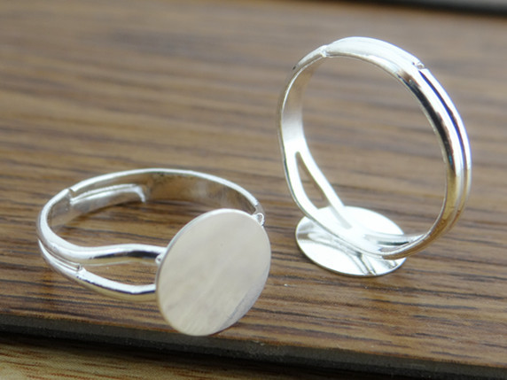 6/8/10/12mm 10 pz Argento Plac - Ring Blank Adjustable recensione e prezzo