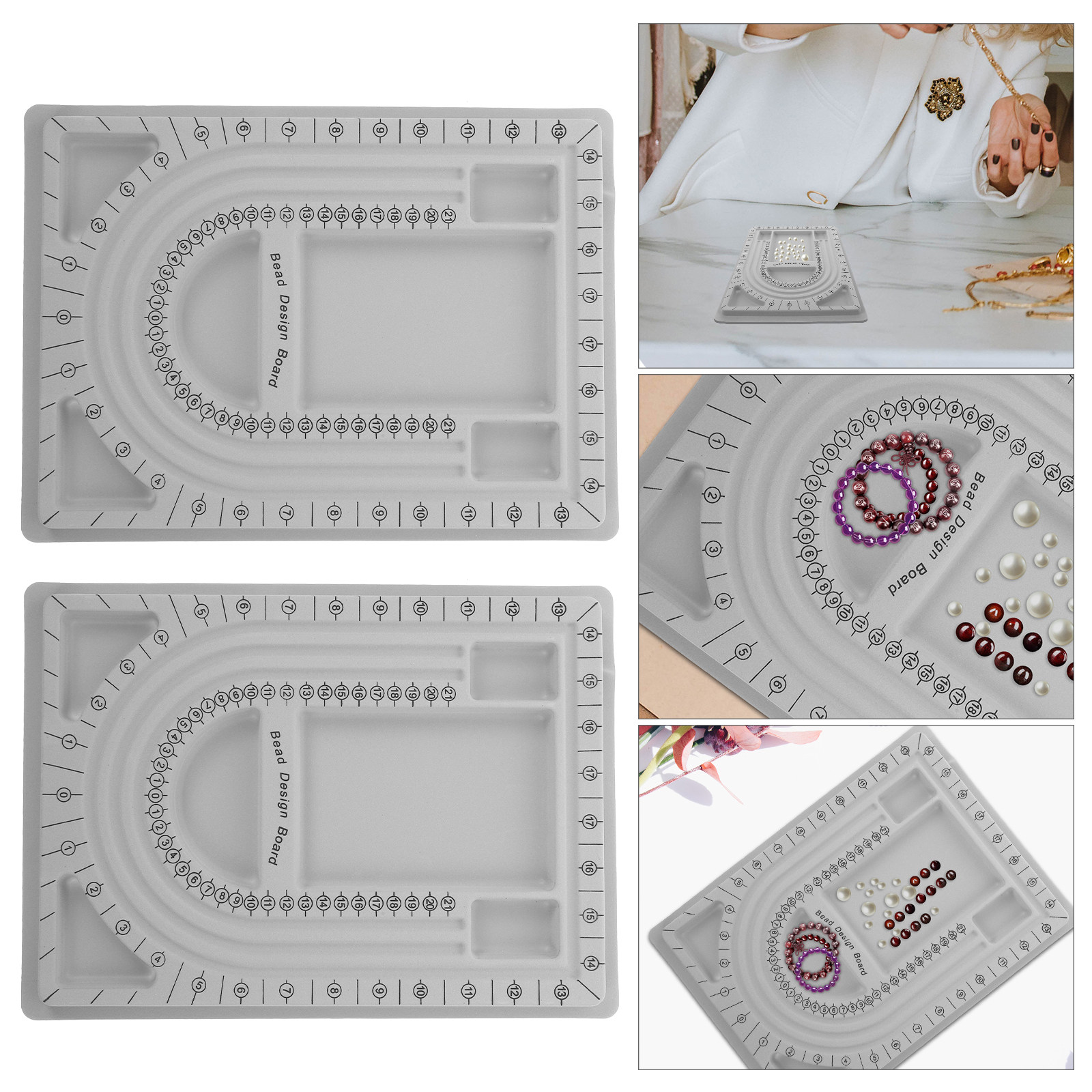 2 Pezzi Tavola per Design con  - Jewelry Making Tray recensione e prezzo