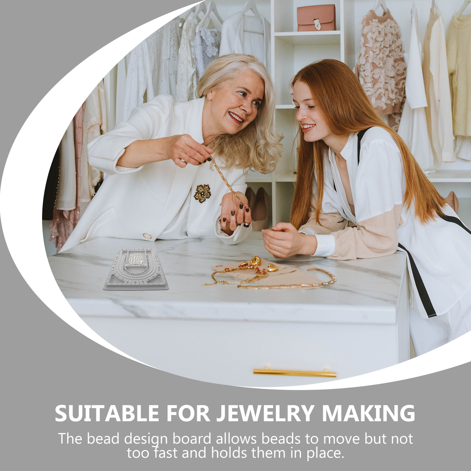 2 Pezzi Tavola per Design con  - Jewelry Making Tray recensione e prezzo